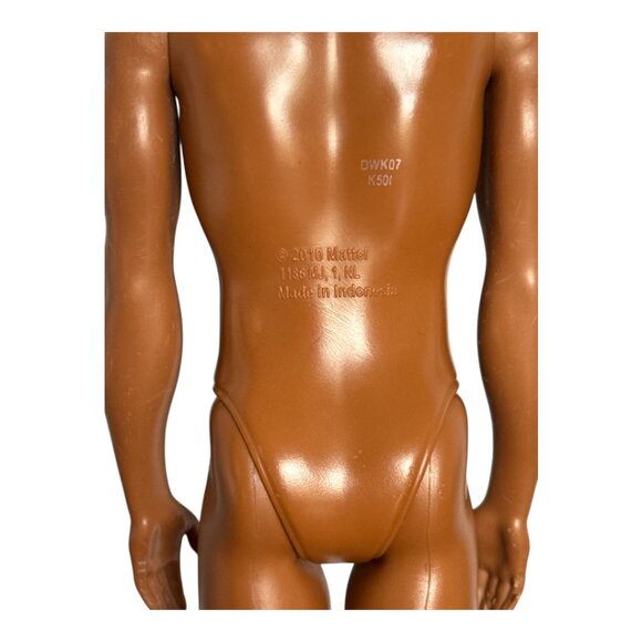 Barbie Water Play Steven Doll 1991 - 2010 African American Nude Boy Man Doll 12” - Picture 6 of 11